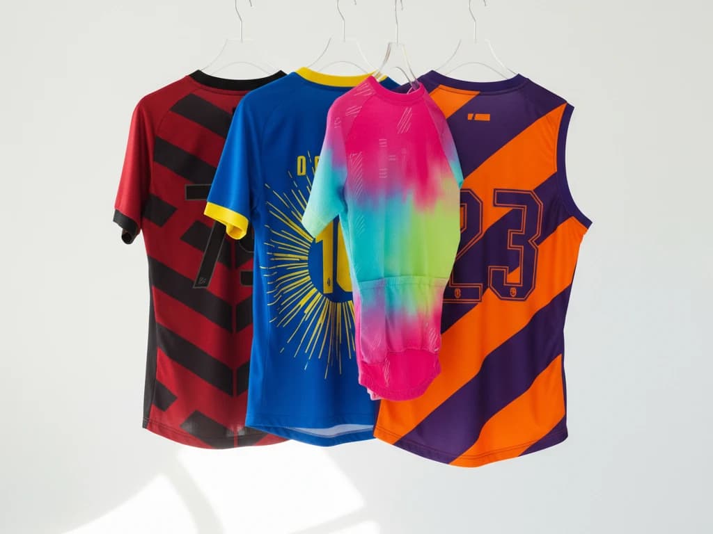 Sportswear — Mearic textile machinery applications (sublimation, heat-press, lamination)